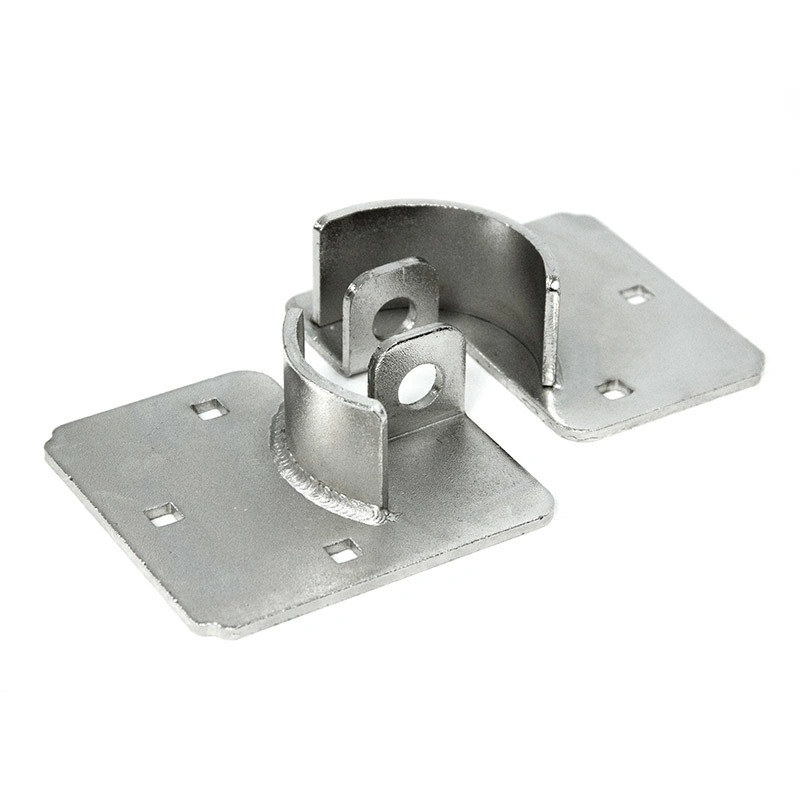 Metal Fabrication Heavy Duty Hockey Lock Steel Hasp for Trucks, Containers, Vans