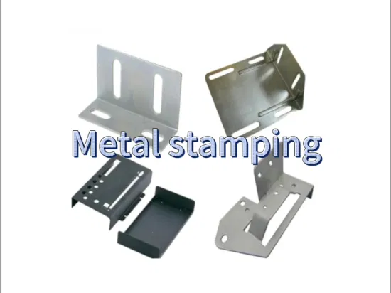 Estampage de métal de précision estampage en aluminium et acier inoxydable estampage de tôle personnalisé pour équipement électrique de panneaux